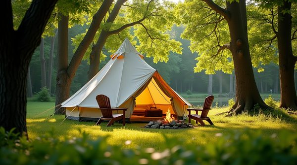 Découvrez le luxe du camping étoiles confort en France